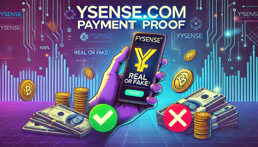 Ysense.com Real Payment Review Real Or Fake 2024